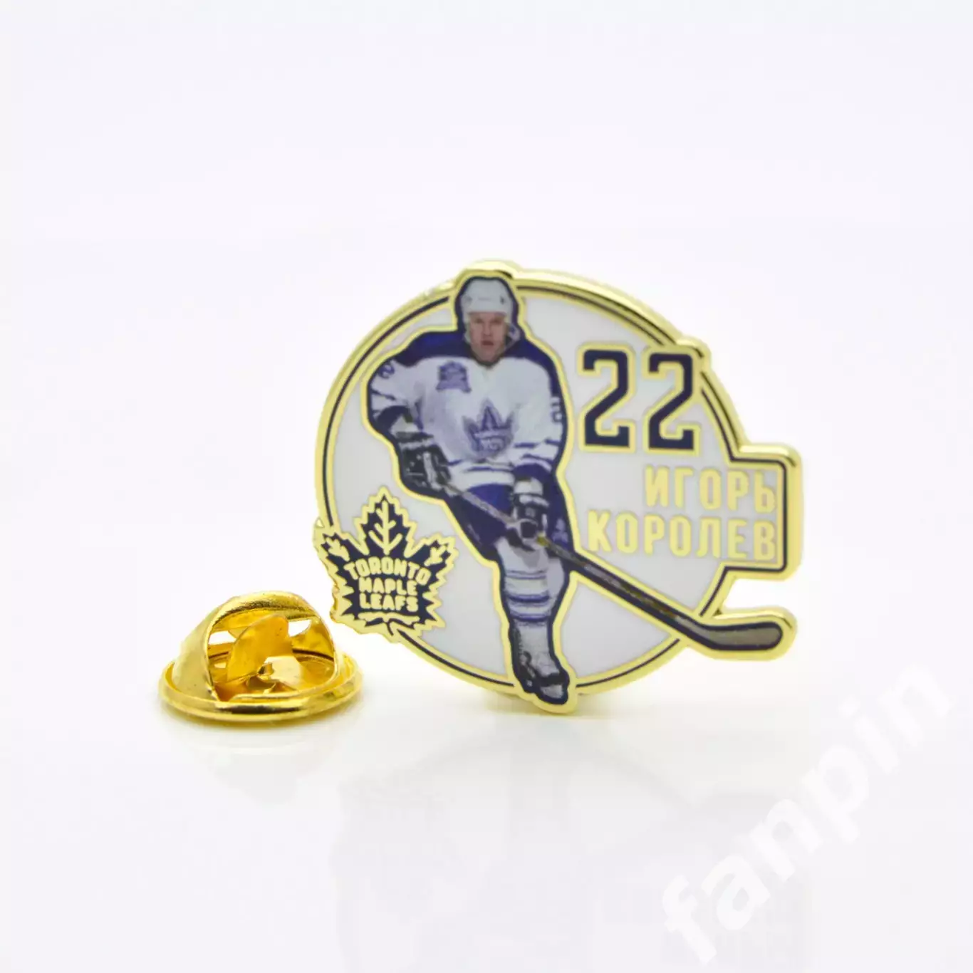 Значок Звезда НХЛ Игорь Королев №22 1