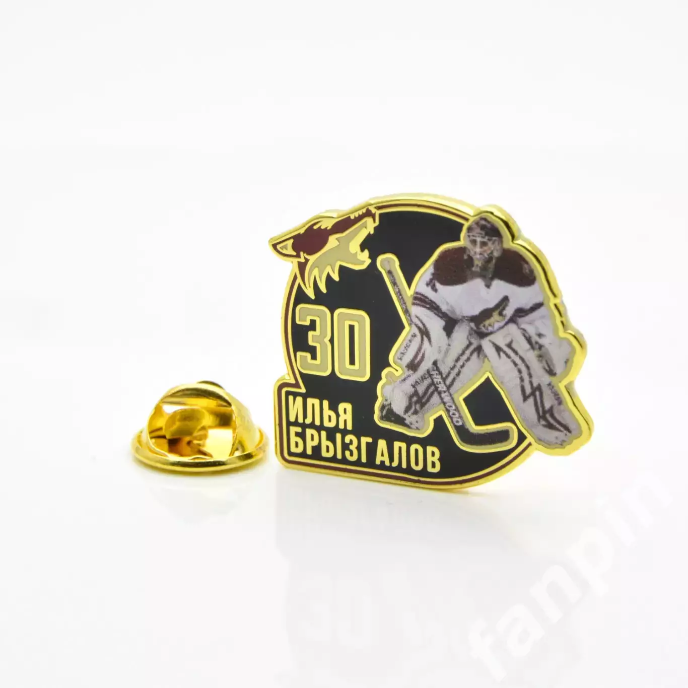 Значок Звезда НХЛ Илья Брызгалов №30 1