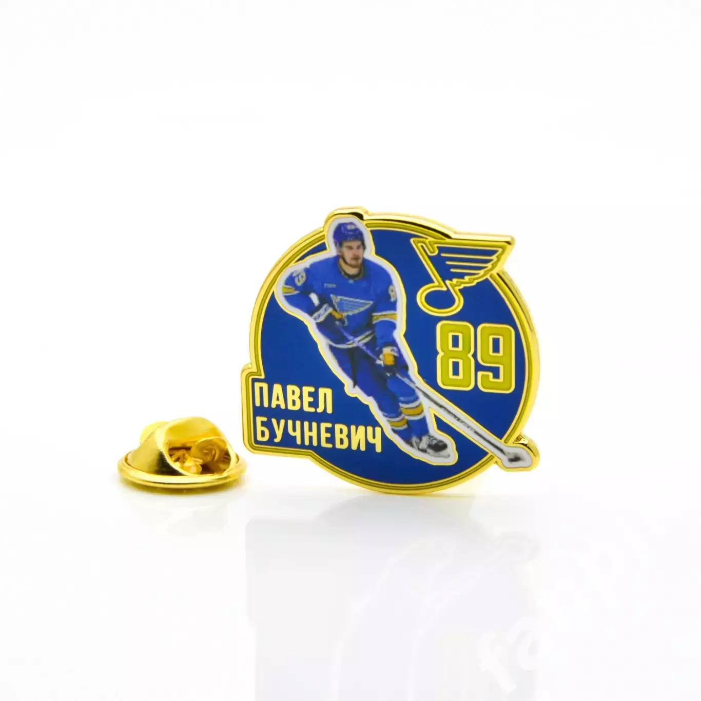 Значок Звезда НХЛ Павел Бучневич №89 1