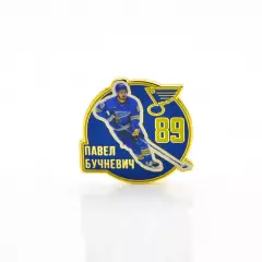 Значок Звезда НХЛ Павел Бучневич №89