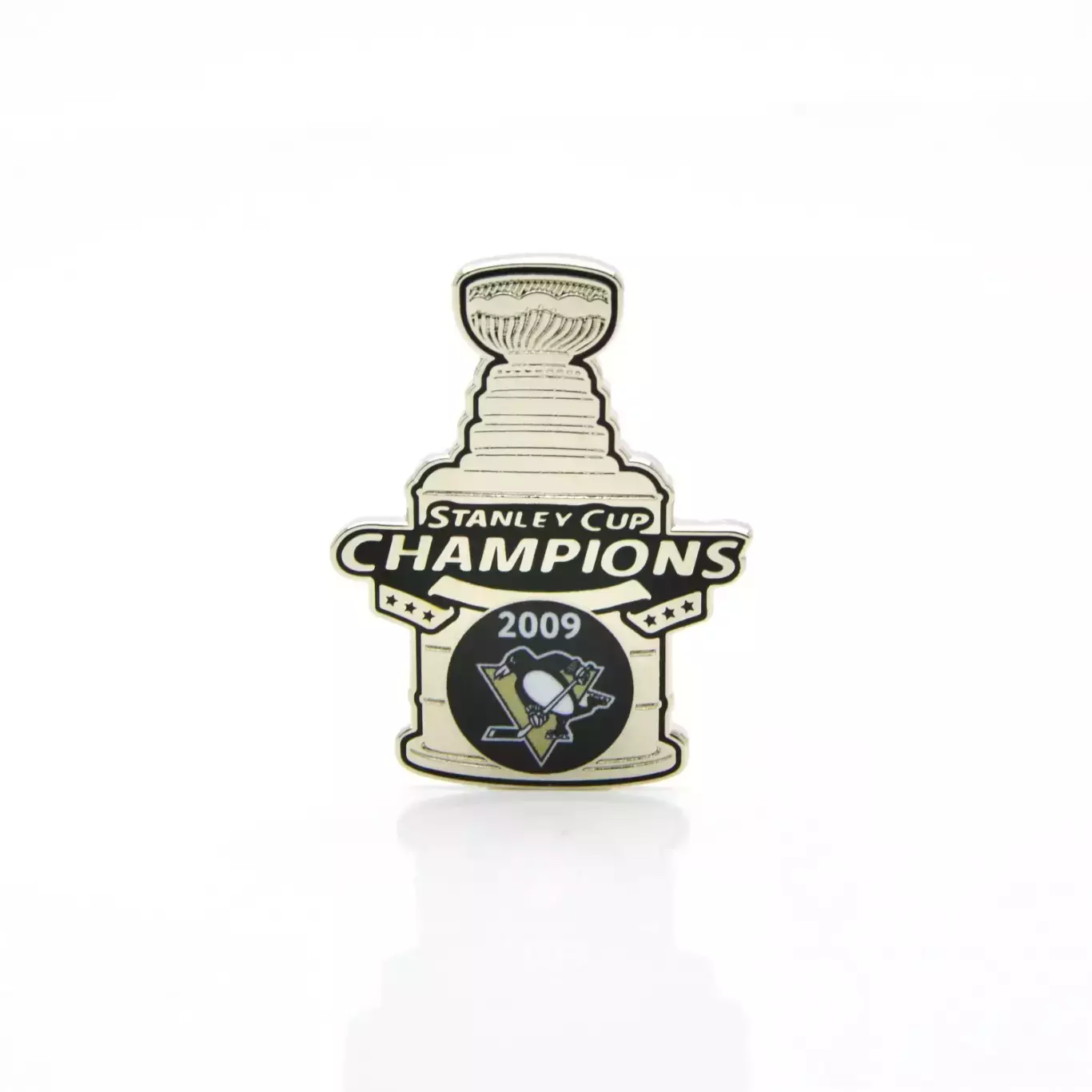 Значок NHL Обладатель кубка Стэнли-2009 ХК Питсбург Пингвинз
