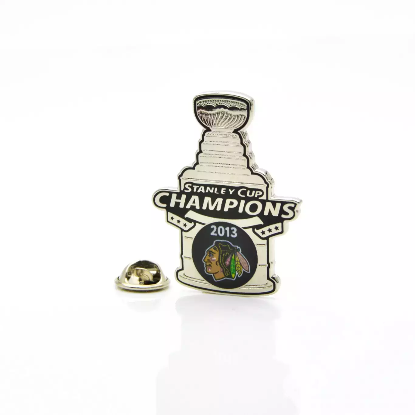 Значок NHL Обладатель кубка Стэнли-2013 ХК Чикаго Блэк Хокс 1