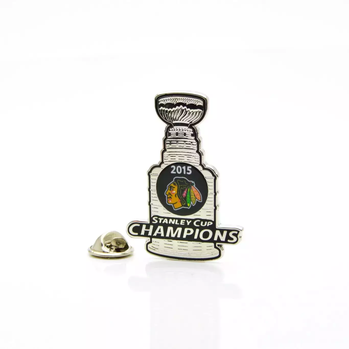 Значок NHL Обладатель кубка Стэнли-2015 ХК Чикаго Блэк Хокс 1