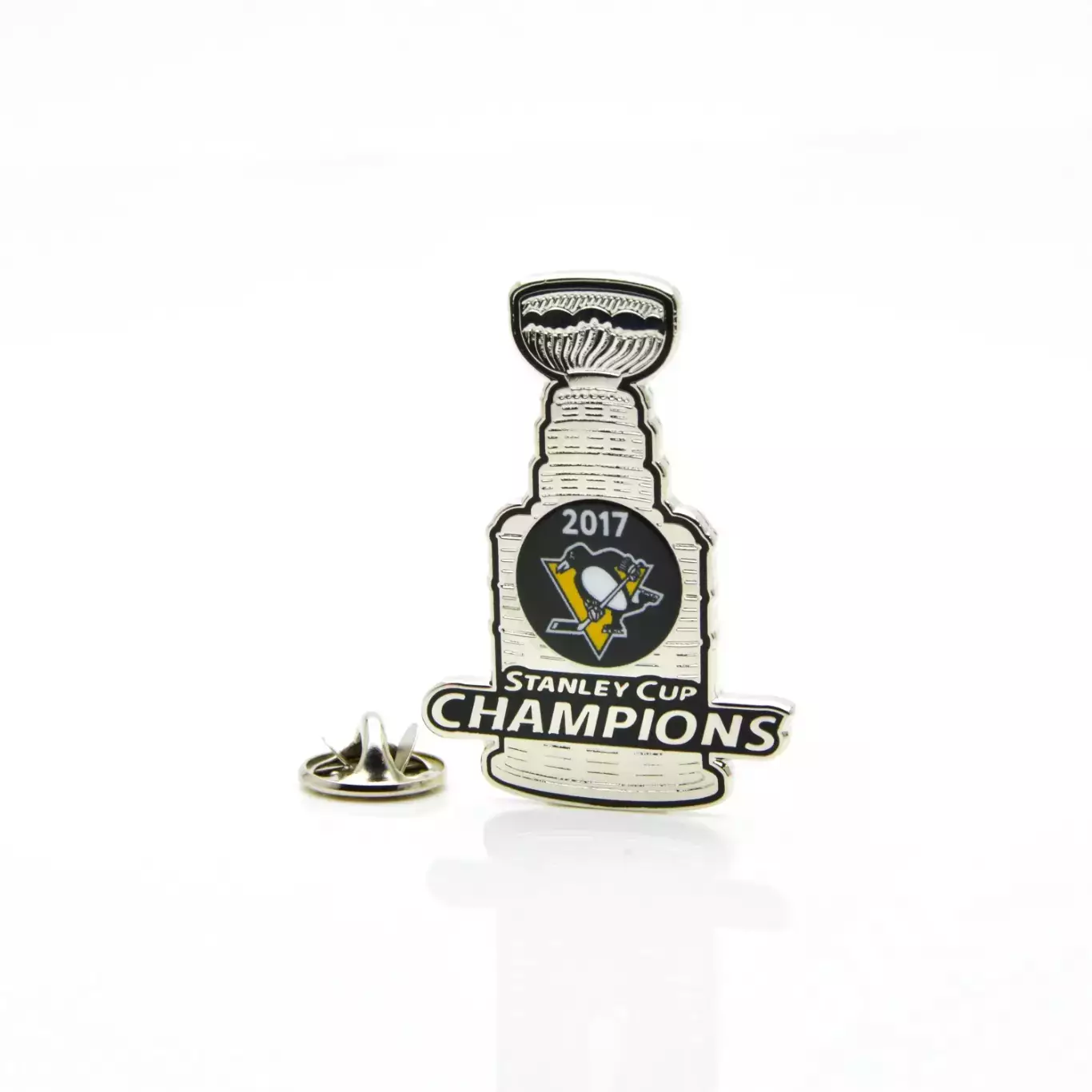 Значок NHL Обладатель кубка Стэнли-2017 ХК Питсбург Пингвинз 1