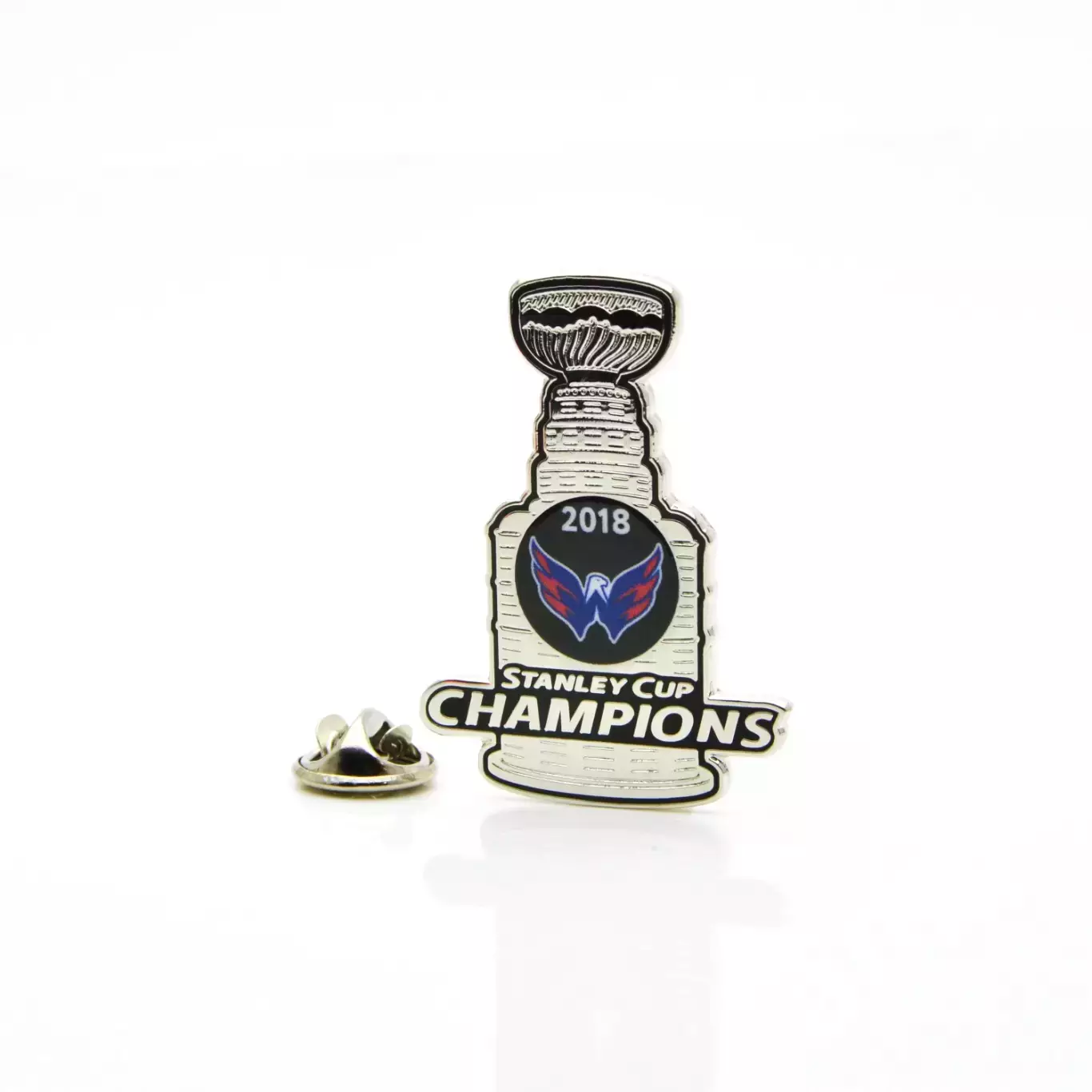 Значок NHL Обладатель кубка Стэнли-2018 ХК Вашингтон Кэпиталз 1