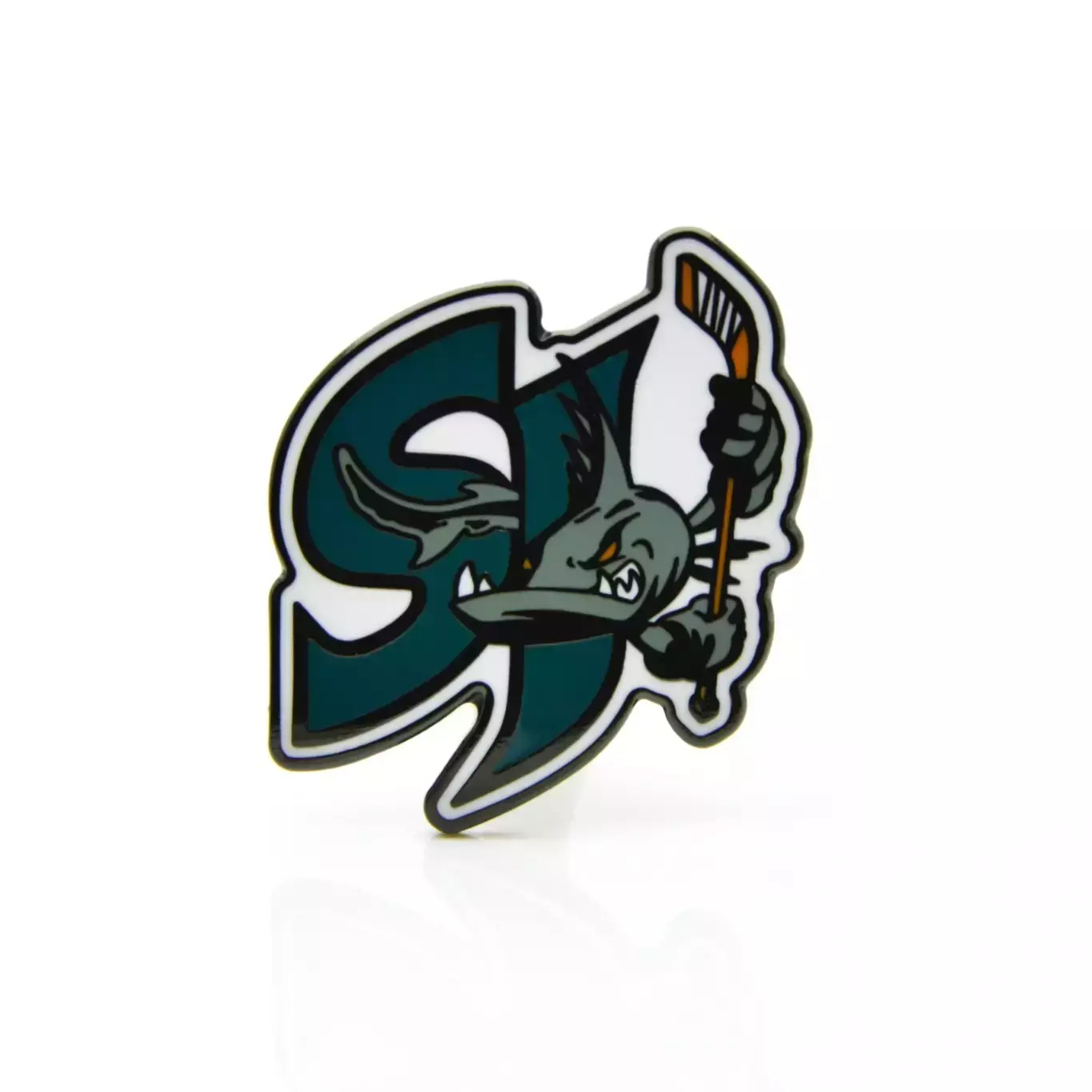 Значок AHL Сан-Хосе Барракуда Эмблема