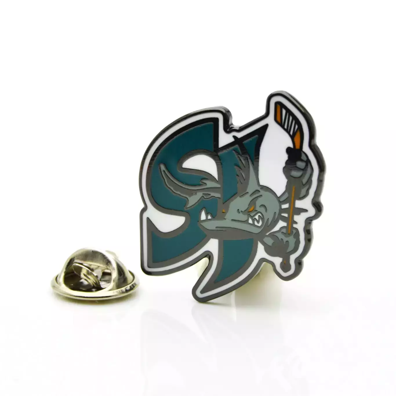 Значок AHL Сан-Хосе Барракуда Эмблема 1