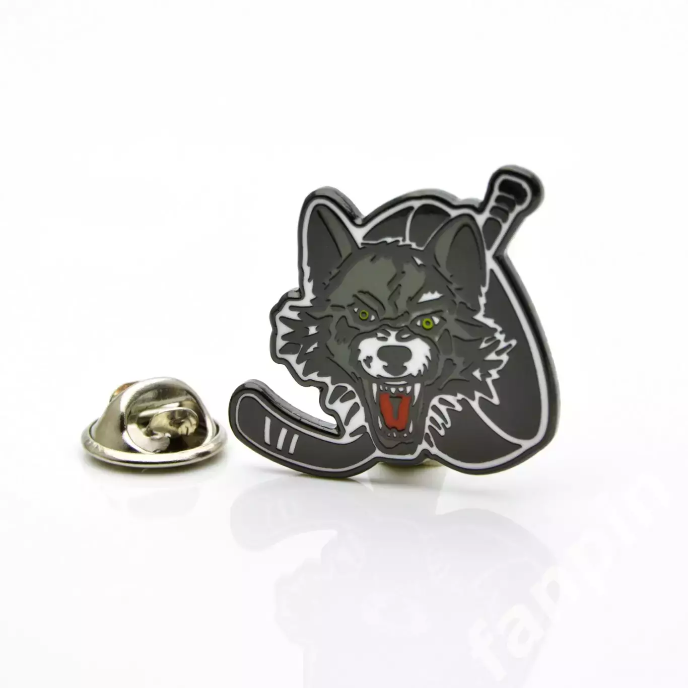 Значок AHL Чикаго Вулвз Эмблема 1