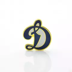 Значок ХК Динамо Москва Эмблема буква Д