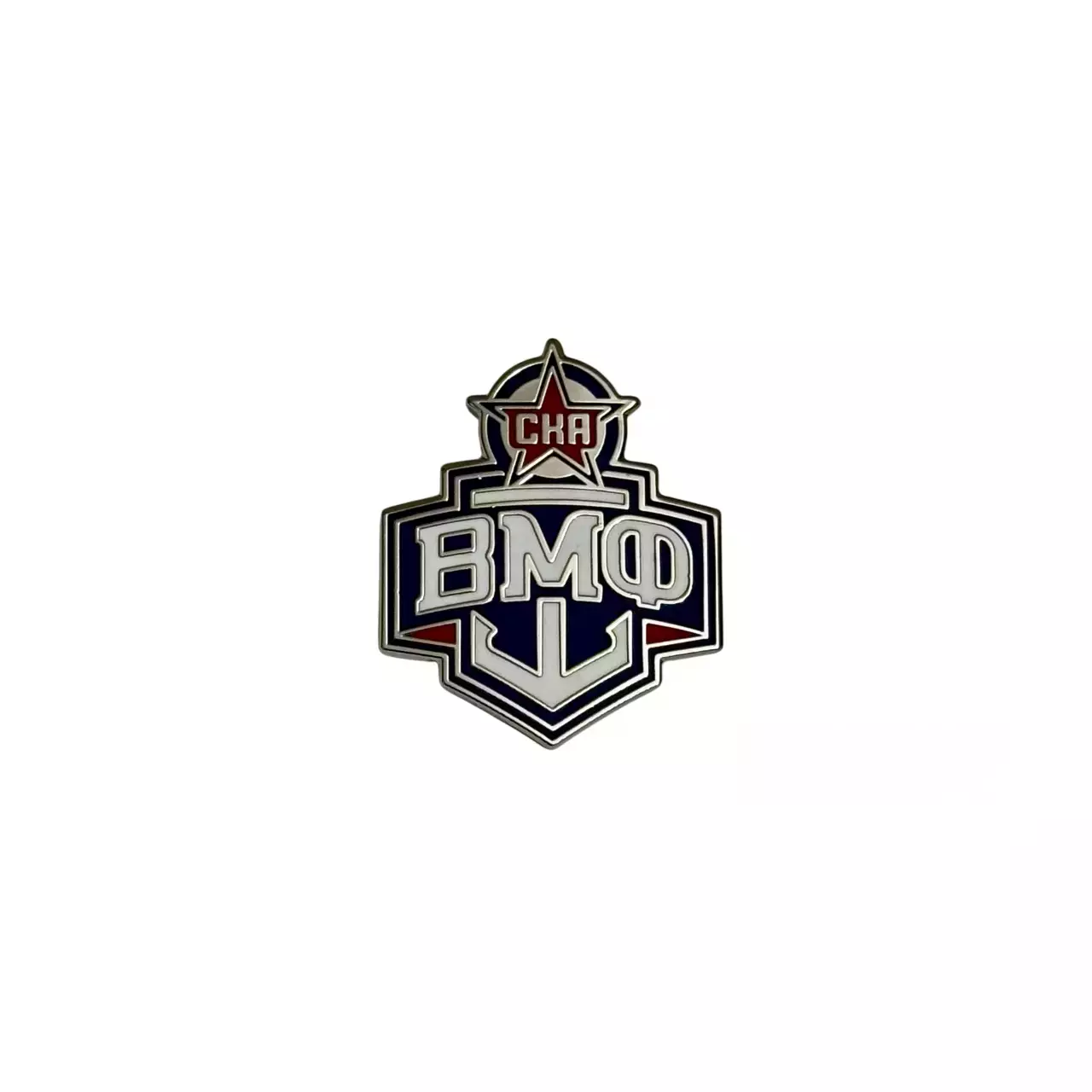 Значок ВХЛ ХК СКА-ВМФ (Санкт-Петербург) Эмблема