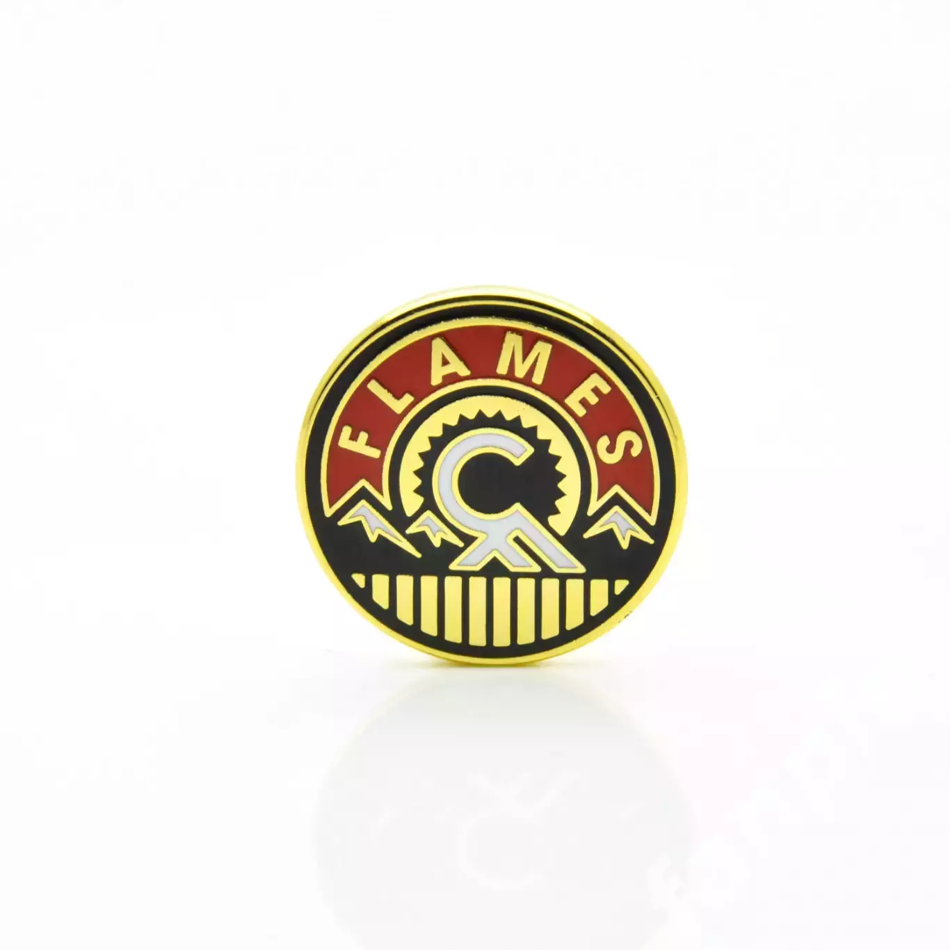 Значок NHL Калгари Флэймз Эмблема OLD