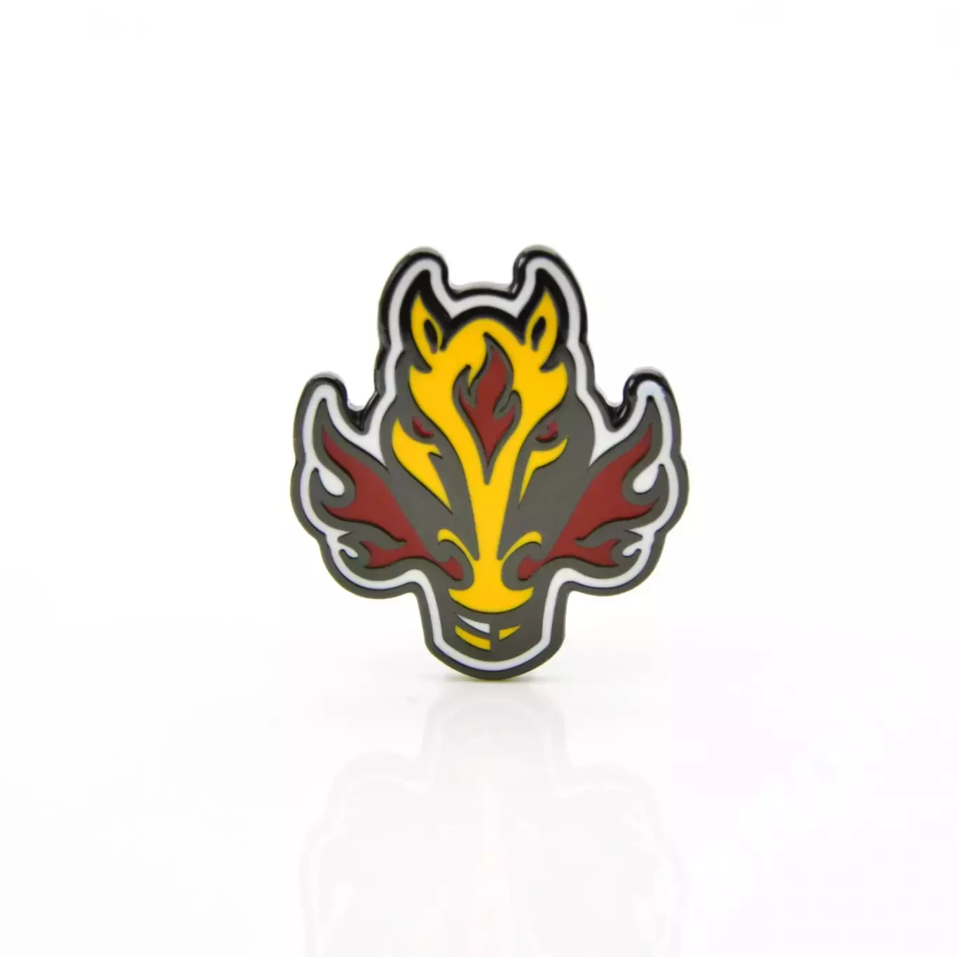 Значок NHL Калгари Флэймз Конь