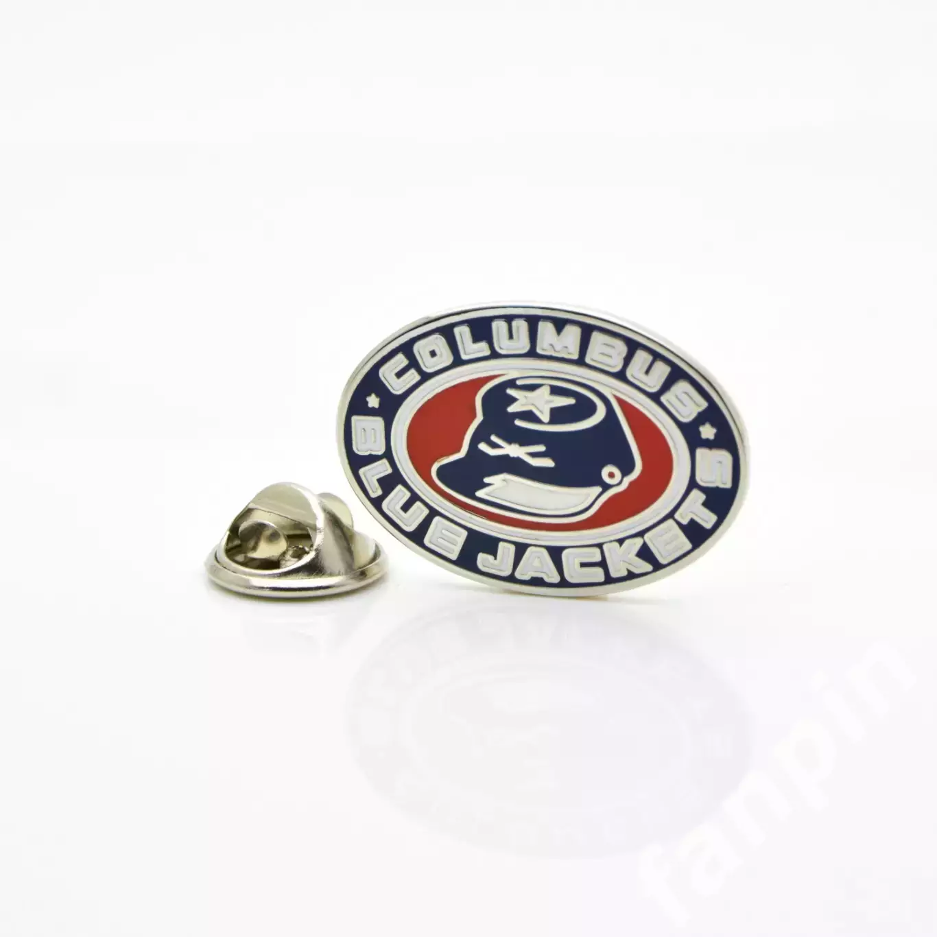 Значок NHL Коламбус Блю Джекетс Эмблема Овал 1