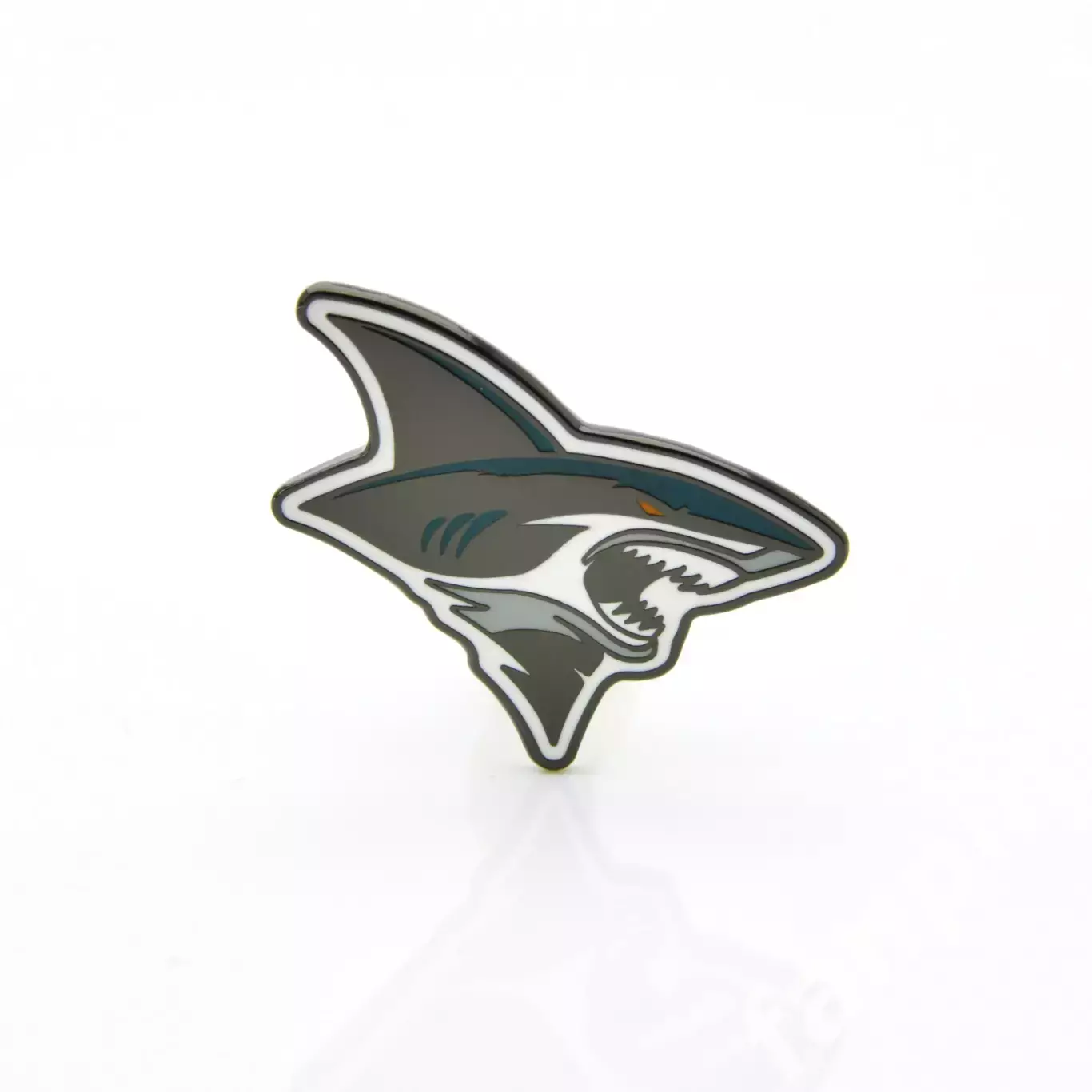 Значок NHL Сан Хосе Шаркс Эмблема Акула