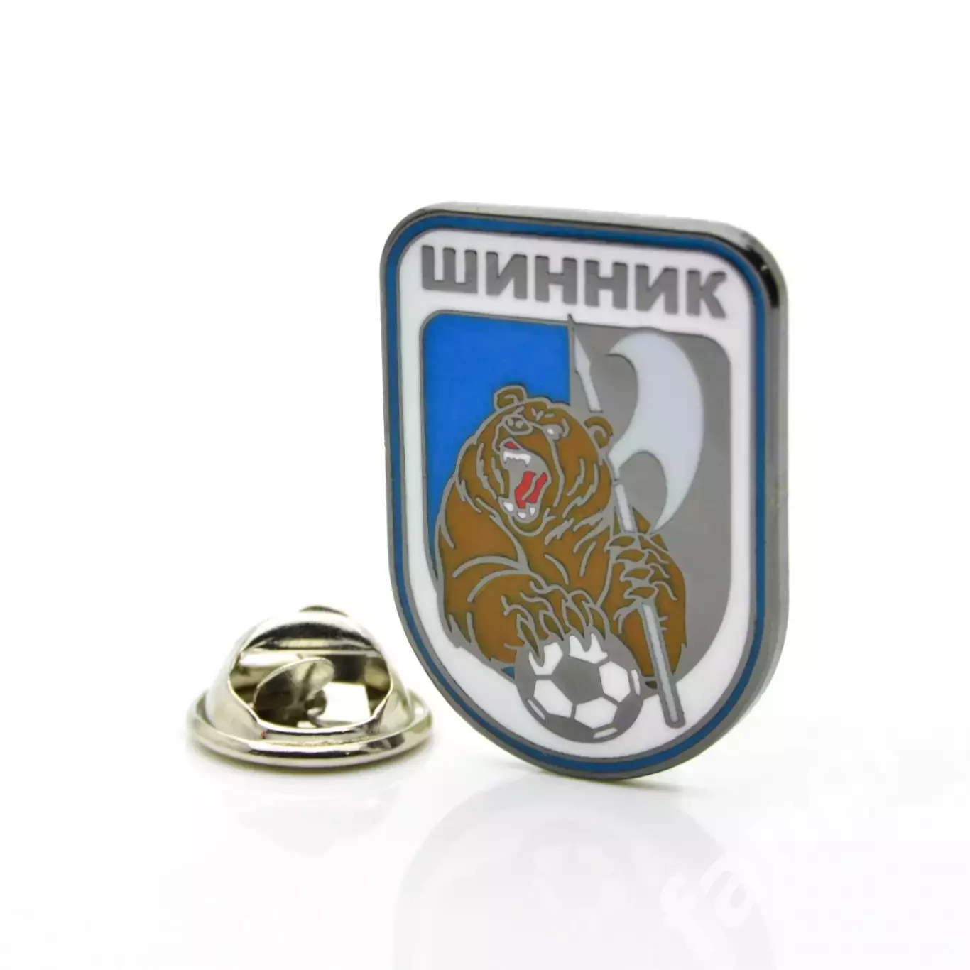 Значок ФК Шинник (Ярославль) Медведь 1