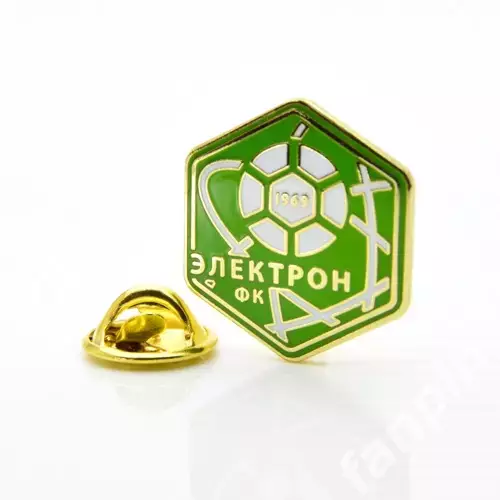 Значок ФК Электрон (Великий Новгород) Эмблема 1
