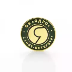 Значок ФК Ядро (Санкт-Петербург) Эмблема