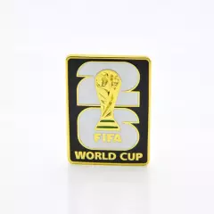 Значок Чемпионат мира по футболу 2026 (Америка) Эмблема черная
