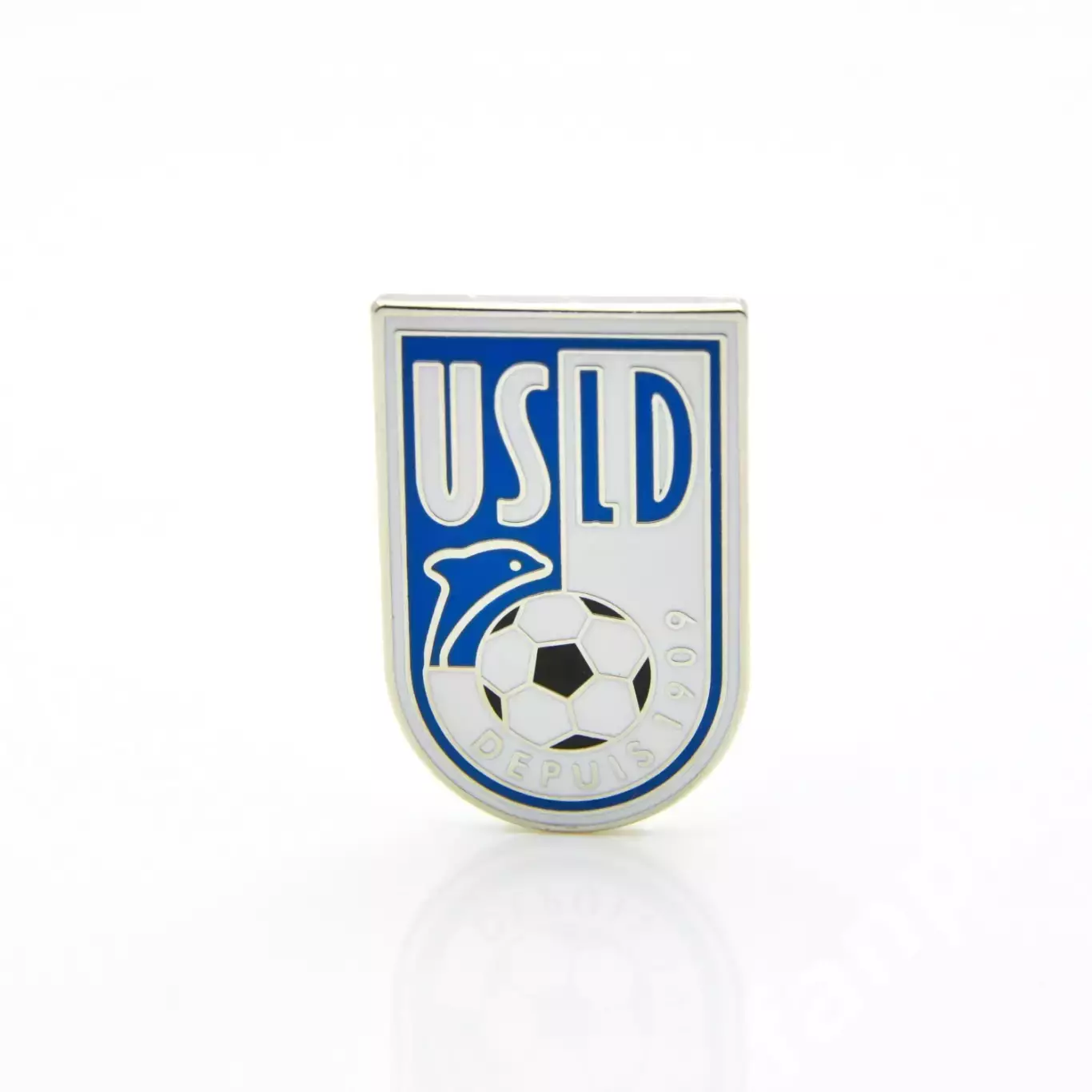 Значок ФК Дюнкерк (Дюнкерк, Франция) Эмблема