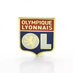 Значок ФК Олимпик (Лион, Франция) Эмблема