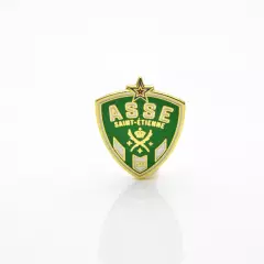 Значок ФК Сент-Этьен (Сент-Этьен, Франция) Эмблема