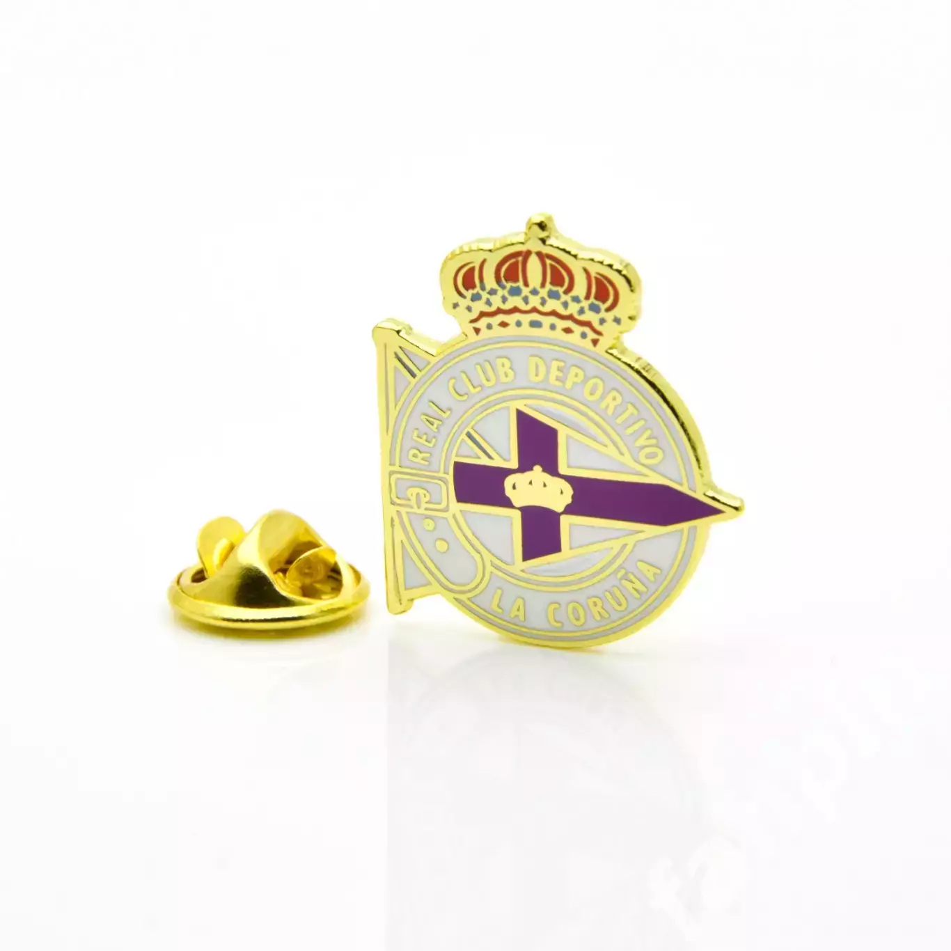 Значок ФК Депортиво (Ла-Корунья, Испания) Эмблема 1