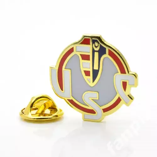 Значок ФК Кремонезе (Кремона, Италия) Эмблема 1