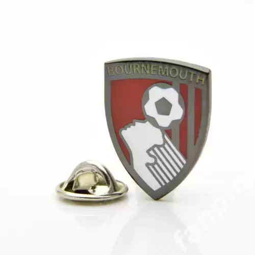 Значок ФК Борнмут (Борнмут, Англия) Эмблема цветная 1