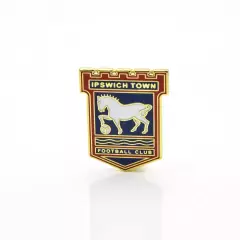 Значок ФК Ипсвич Таун (Ипсвич, Англия) Эмблема цветная
