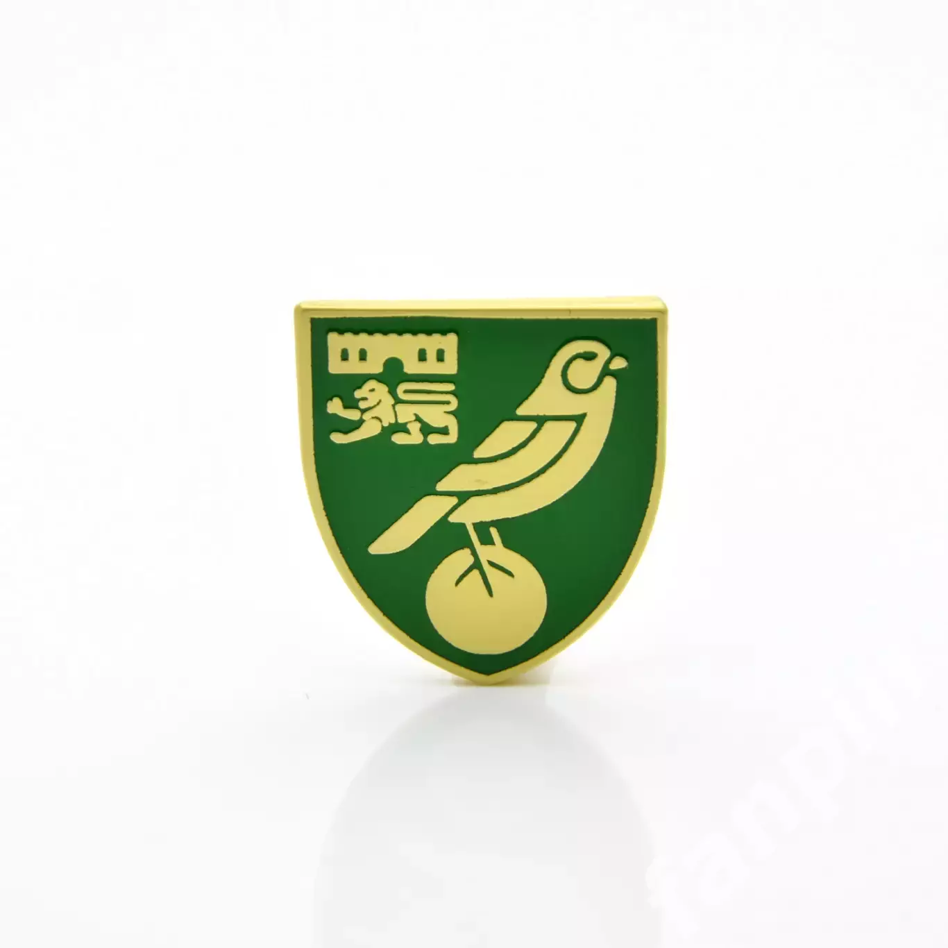 Значок ФК Норвич Сити (Норидж, Англия) Эмблема