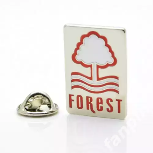 Значок ФК Ноттингем Форест (Уэст-Бриджфорд, Англия) Эмблема цветная 1