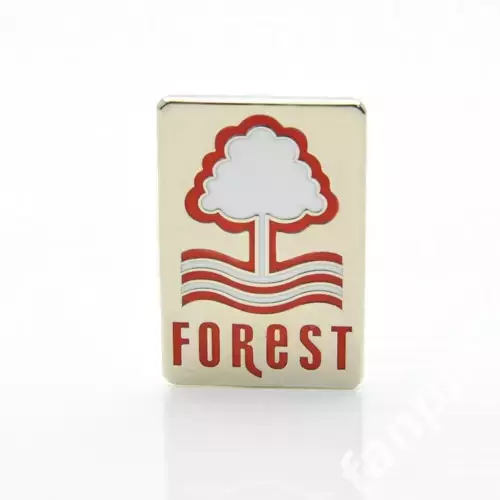 Значок ФК Ноттингем Форест (Уэст-Бриджфорд, Англия) Эмблема цветная