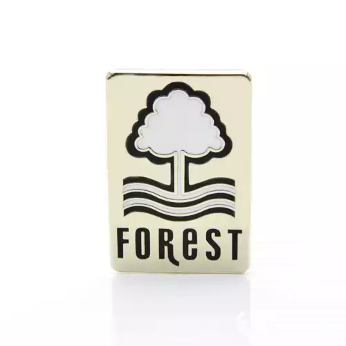 Значок ФК Ноттингем Форест (Уэст-Бриджфорд Англия) Эмблема монохром