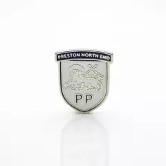 Значок ФК Престон Норт Энд (Престон, Англия) Эмблема