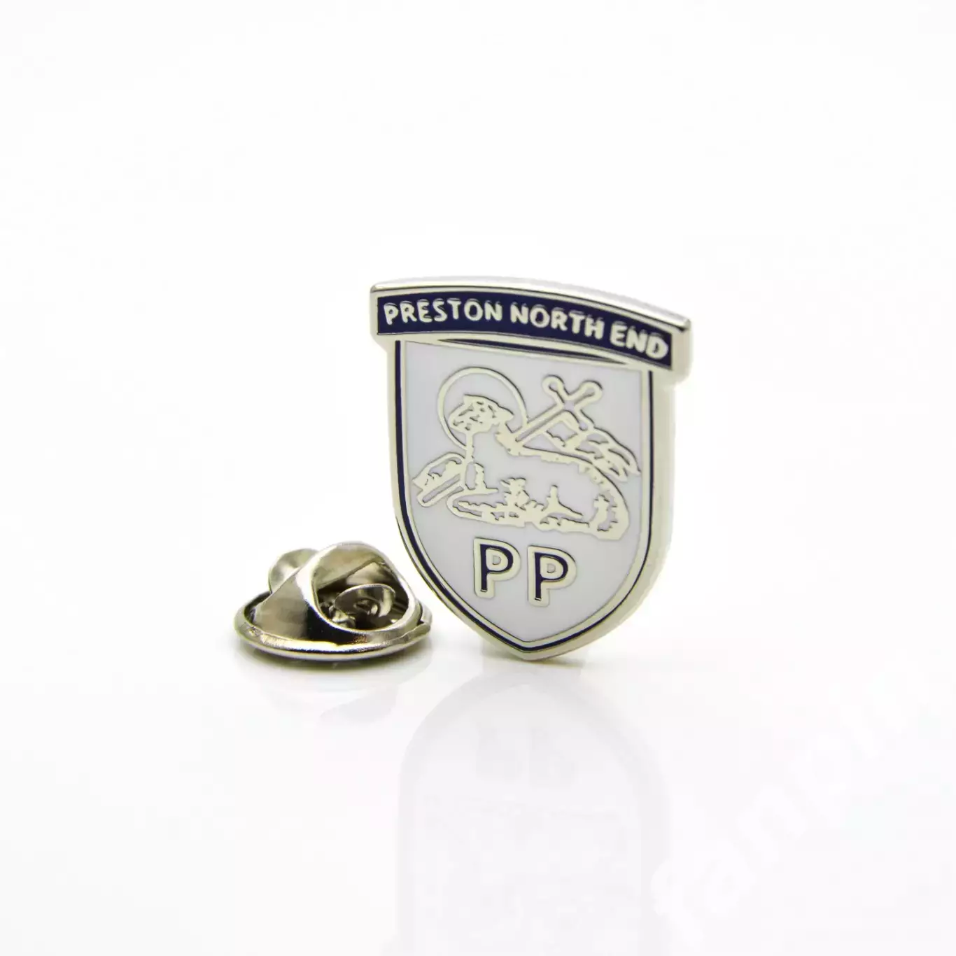 Значок ФК Престон Норт Энд (Престон, Англия) Эмблема 1