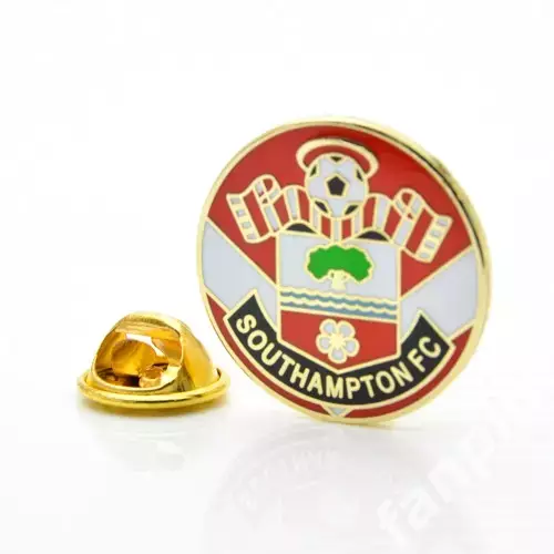 Значок ФК Саутгемптон (Гэмпшир, Англия) Эмблема цветная 1