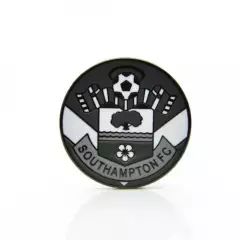 Значок ФК Саутгемптон (Гэмпшир, Англия) Эмблема монохром