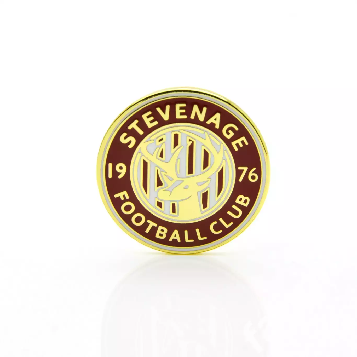 Значок ФК Стивенидж (Стивенидж, Англия) Эмблема