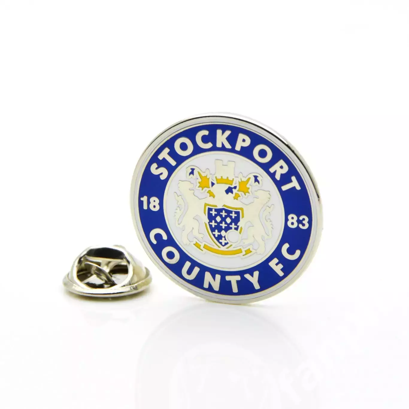Значок ФК Стокпорт Каунти (Стокпорт, Англия) Эмблема 1