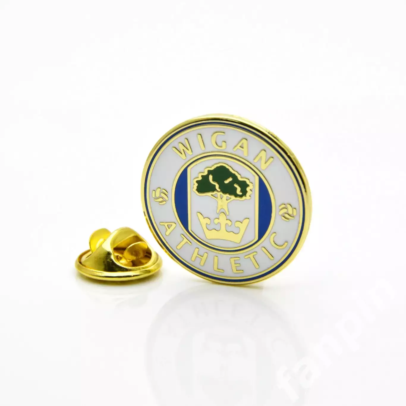 Значок ФК Уиган Атлетик (Уиган, Англия) Эмблема 1
