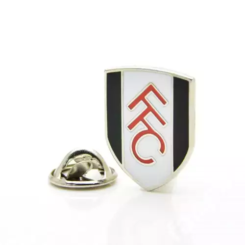 Значок ФК Фулхэм (Лондон, Англия) Эмблема цветная 1