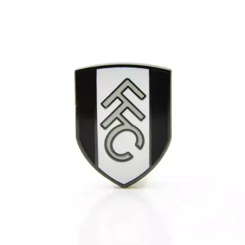 Значок ФК Фулхэм (Лондон, Англия) Эмблема монохром