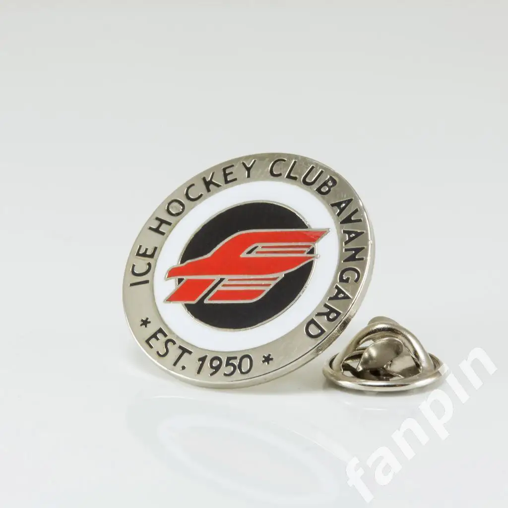 Значок ХК Авангард Омск круглый 1