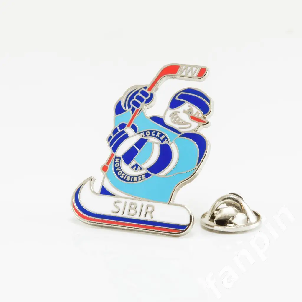 Значок ХК Сибирь НовосибирскМаскот 1