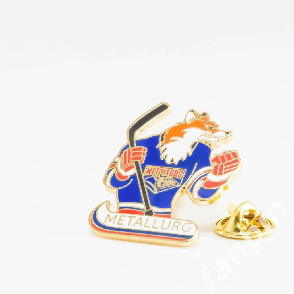 Значок Большого Размера ХК Металлург Магнитогорск Маскот 1