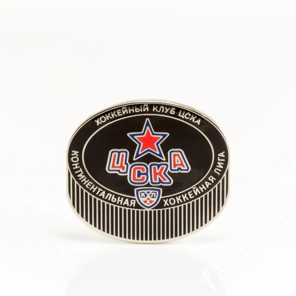 Значок ХК ЦСКА Москва Шайба