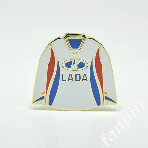 Значок Лада Тольятти Хоккейка Белая
