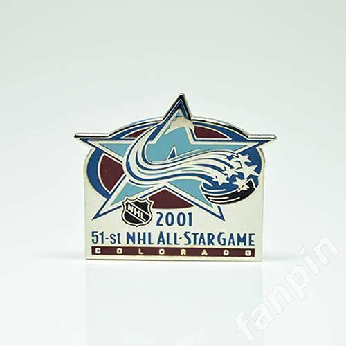 Значок Матч Всех Звезд НХЛ (№51) 2001г