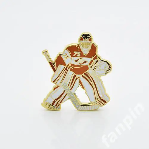 Значок ХК Спартак Москва Большой Вратарь