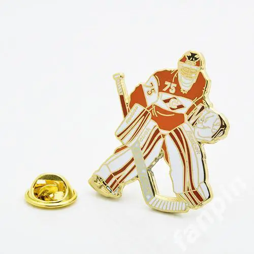 Значок ХК Спартак Москва Большой Вратарь 1